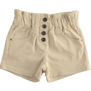 Short Loneta con Cintura Alta de Ido
