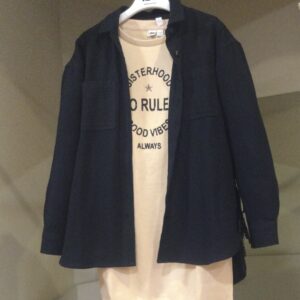Sobrecamisa Flecos Negra + Vestido de Ido