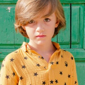 Camisa Mostaza Estrellas de Nachete
