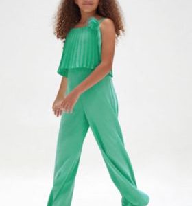 Mono Plisado Verde Mod. 584633 De Amaya
