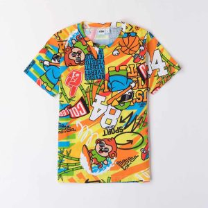 Camiseta Collage Multicolor de Ido